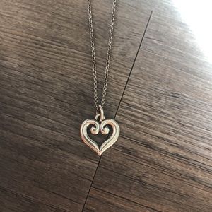 James Avery Heart Pendant Necklace
